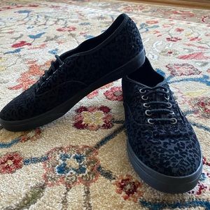 Black Leopard Vans